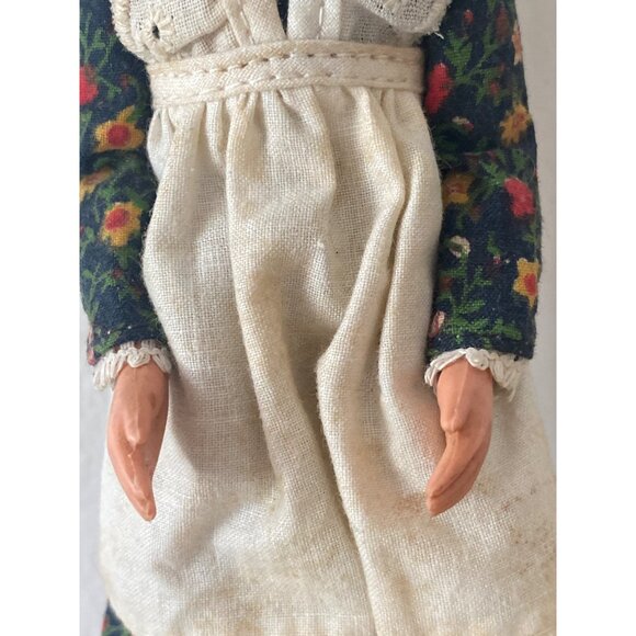 Mattel SUNSHINE FAMILY 1973  MOM DAD Dolls Green Floral Dress Red Top ~9.Vintage - Picture 4 of 16